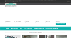 Desktop Screenshot of morel-immobilier.com